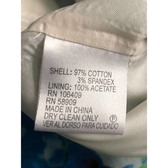 Antonio Melani Women's Size 6 Sleeveless Water Color Dress - Picture 6 of 6